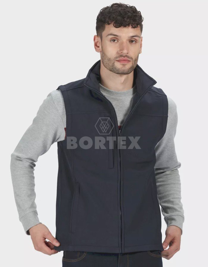 Softshellová vesta Flux - navy