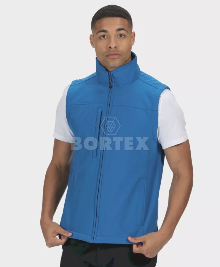 Softshellová vesta Flux - oxford blue