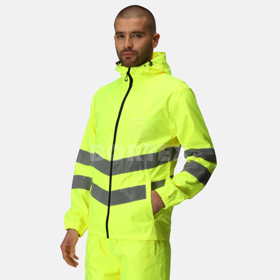 Pracovná bunda HI-VIS PRO PACKAWAY - CLASS 3 - TRW497 - žltá