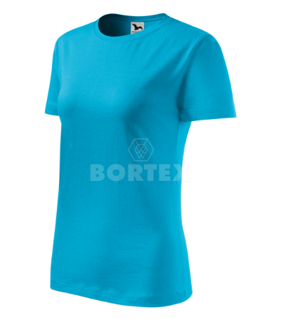 Tričko dámske - MALFINI - CLASSIC NEW - tyrkysové