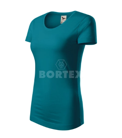 Dámske tričko ORIGIN (MALFINI) - petrol blue