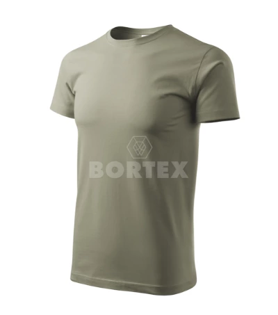 Tričko Heavy New 137- MALFINI - unisex-svetlá khaki