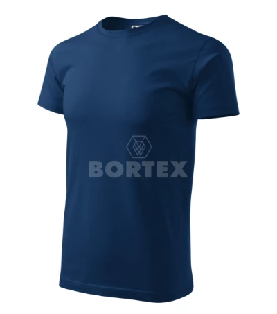 Pánske tričko BASIC - MALFINI - veľkosť 3XL (polnočná modrá)