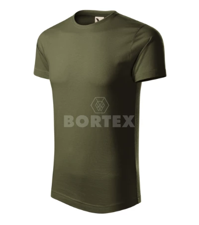 Tričko pánske ORIGIN - MALFINI - veľkosť 3XL (military)