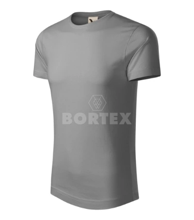 Tričko pánske ORIGIN (MALFINI) - starostrieborné