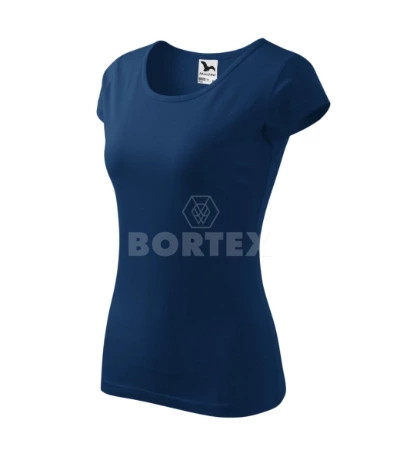 Tričko dámske PURE 122 - MALFINI - polnočná modrá