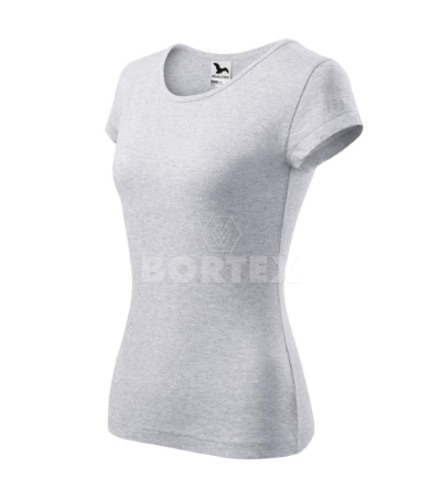 Tričko dámske PURE 122 - MALFINI - svetlosivý melír