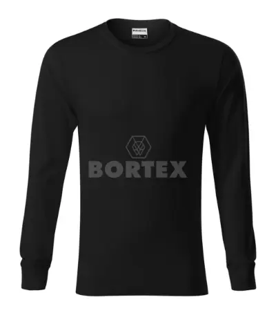 Tričko unisex - MALFINI - RESIST LS - čierne