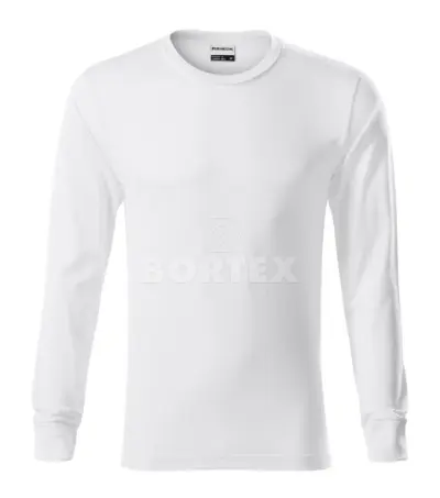 Tričko unisex - MALFINI - RESIST LS - biele
