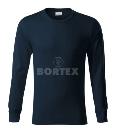 Tričko unisex - MALFINI - RESIST LS - tmavomodré