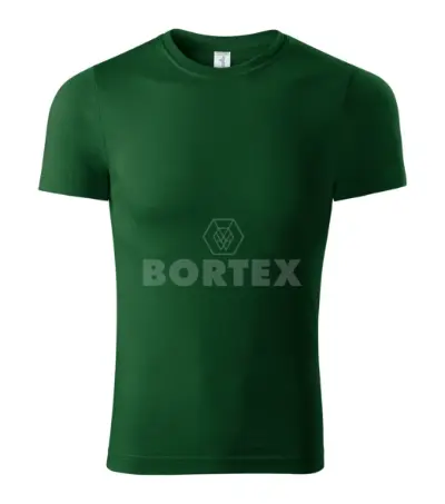 Tričko unisex - MALFINI - PEAK - fľaškovo zelená