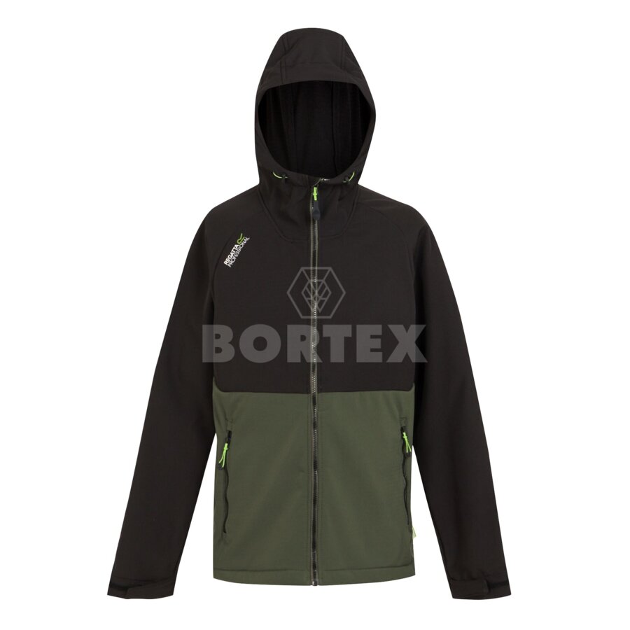 Pánska bunda TACTICAL SURRENDER SOFTSHELL - dark khaki/black