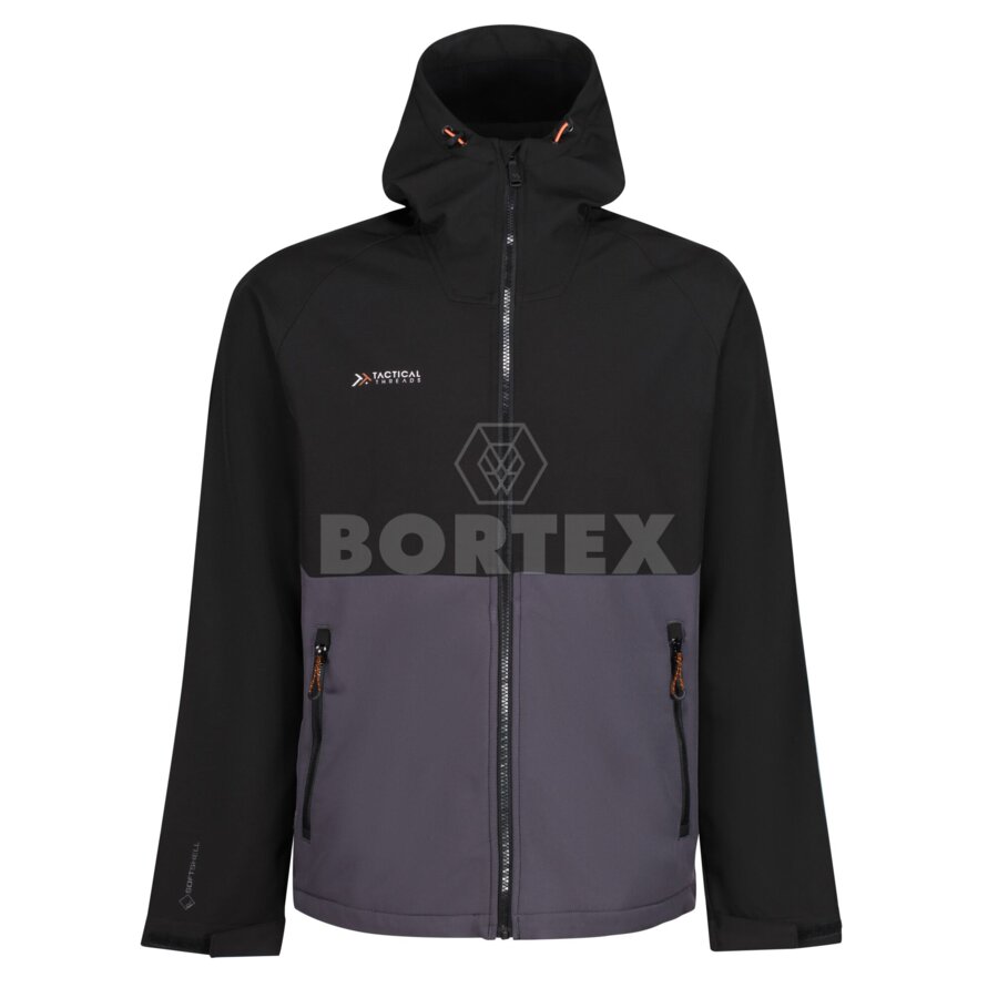 Pánska bunda TACTICAL SURRENDER SOFTSHELL - iron/black