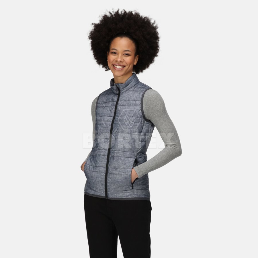 Dámska vesta FIREDOWN DOWN-TOUCH - marl grey print