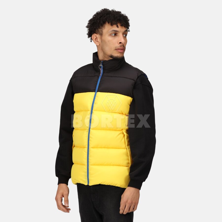 Pánska vesta VINTAGE PUFFER -  solar/black
