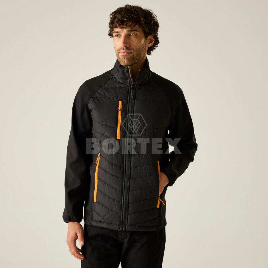 Pánska bunda -  PRO UNIVERSAL JACKET - čierno - oranžová