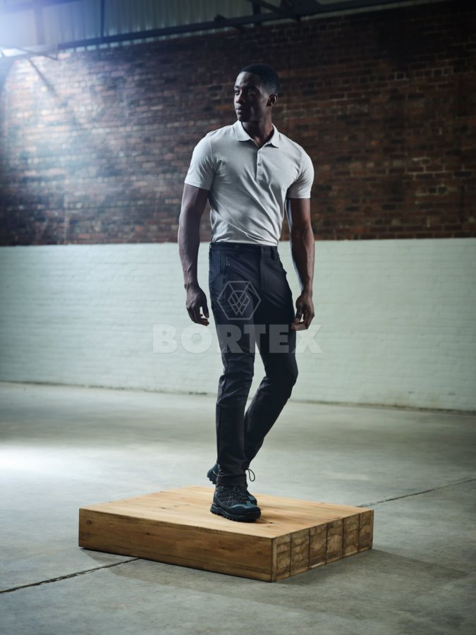 Pracovné nohavice PROLITE SOFTSHELL STRETCH TROUSERS - farba: čierna