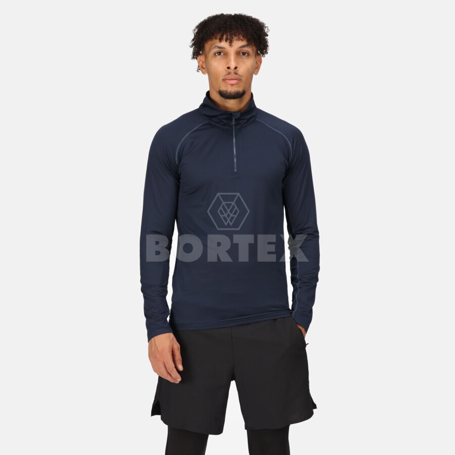 Stredná vrstva CORE STRETCH HALF ZIP - navy