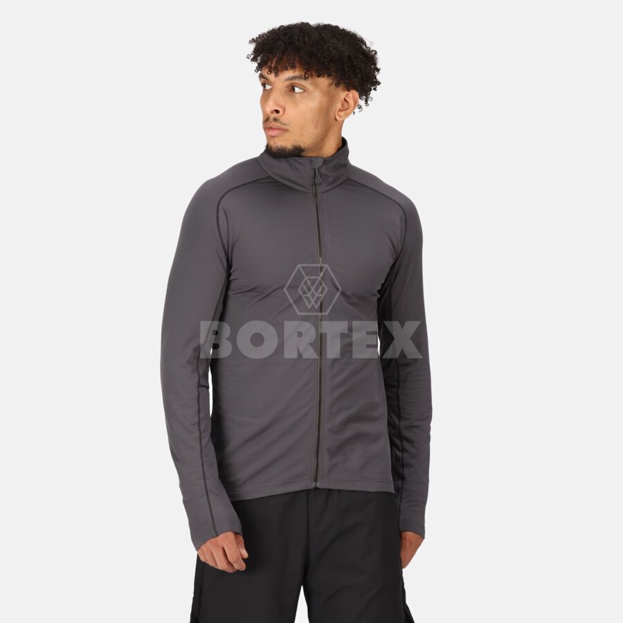 Stredná vrstva CORE STRETCH FULL ZIP - seal grey