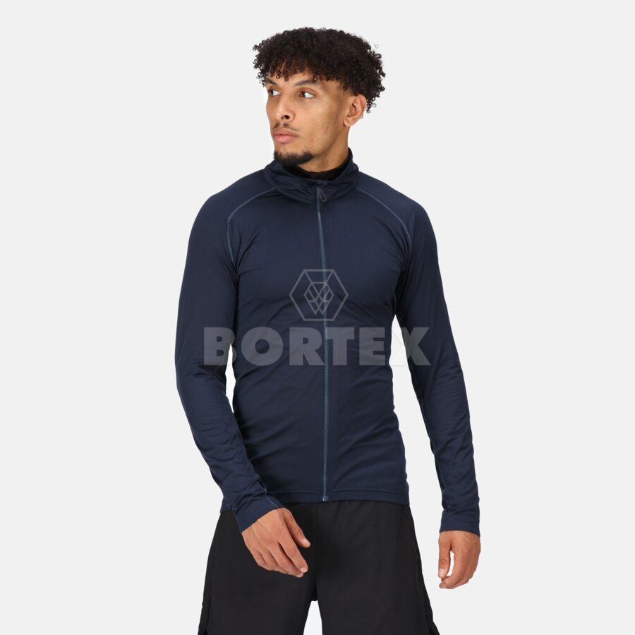 Stredná vrstva CORE STRETCH FULL ZIP - navy