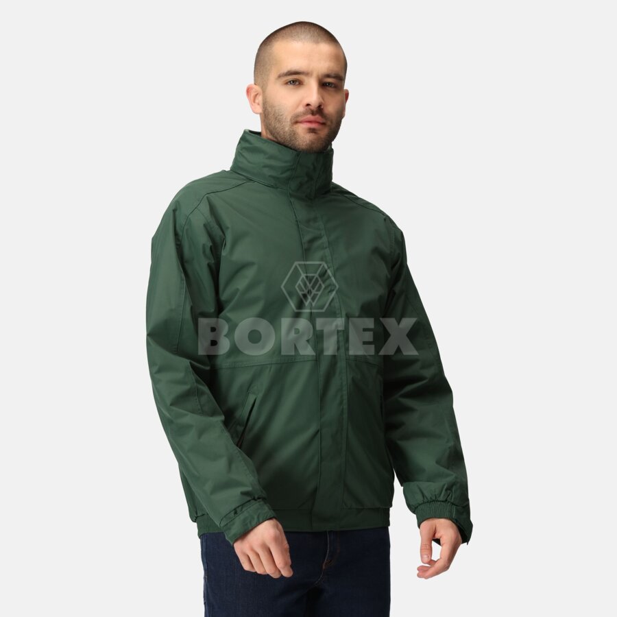 Bunda DOVER BOMBER - pánska -  dark green/dark green