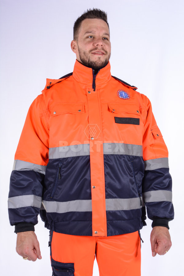 Bunda pre záchranárov - šitie na zákazku - VYROBENÉ NA SLOVENSKU