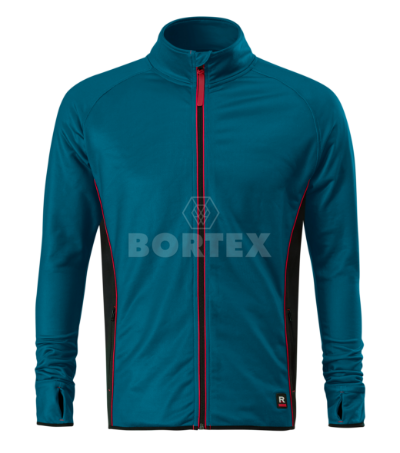 Mikina pánska - MALFINI - VERTEX - stretch fleece - petrol blue