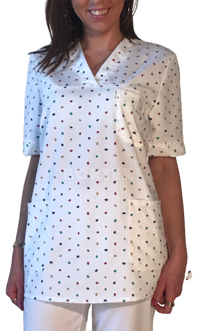 Košeľa dámska zdravotná EVA - potlač detská 01 vajíčko - VYROBENÉ NA SLOVENSKU