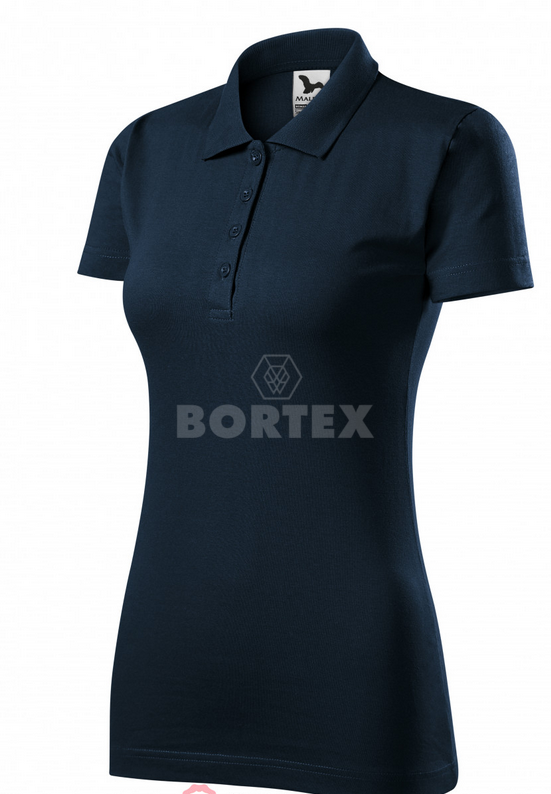 Polokošeľa dámska MALFINI - SINGLE J. (tmavomodrá)