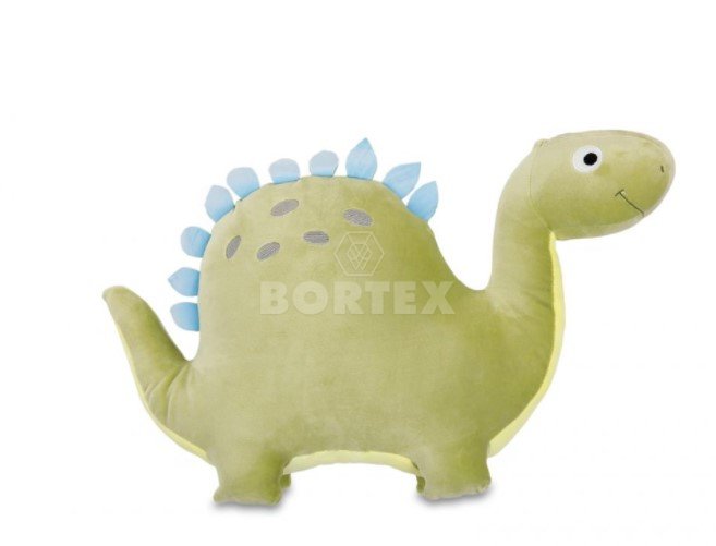 Plyšák - vankúšik z mikrospandexu DINOSAURUS zelený
