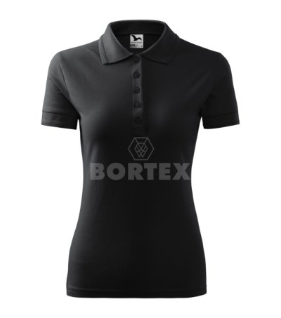 Polokošeľa dámska PIQUE POLO - MALFINI - ebony gray
