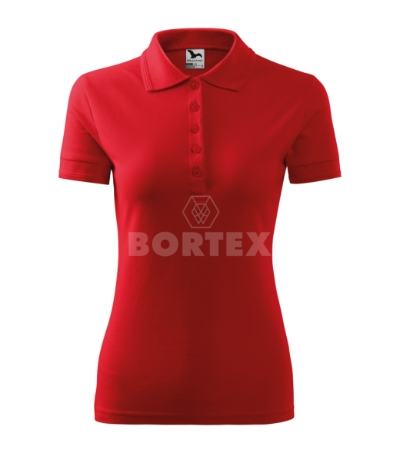 Polokošeľa dámska PIQUE POLO - MALFINI - červená