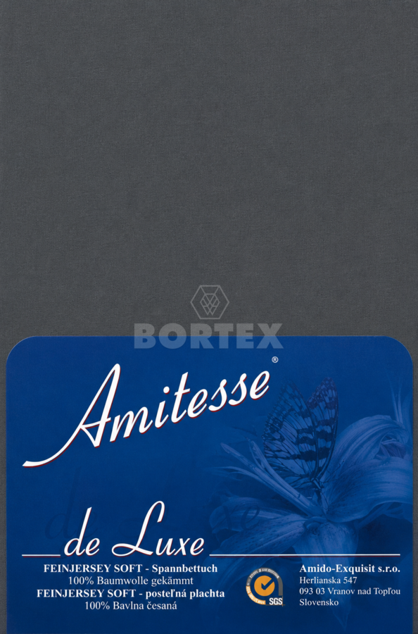 Plachta AMITESSE JERSEY DELUXE - grafitová