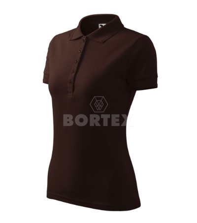 Polokošeľa dámska PIQUE POLO - MALFINI - kávová