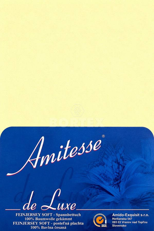 Plachta AMITESSE JERSEY DELUXE - krémová