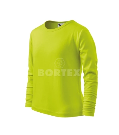 Tričko detské FIT-LS - MALFINI - limetková
