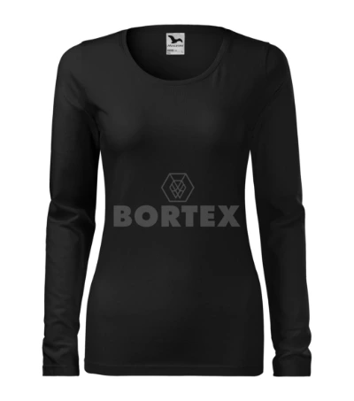 Tričko dámske SLIM - MALFINI - veľkosť 3XL (čierne)