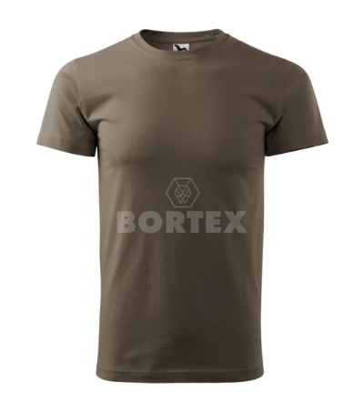 Pánske tričko BASIC - MALFINI - veľkosť 4XL (army)