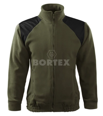 Mikina pánska - MALFINI - JACKET HI-Q - veľkosť 3XL (military)