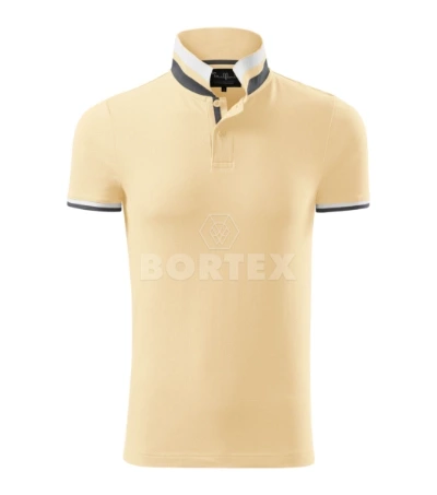 Polokošeľa pánska MALFINI - COLLAR UP - veľkosť 3XL (bourbon vanila)