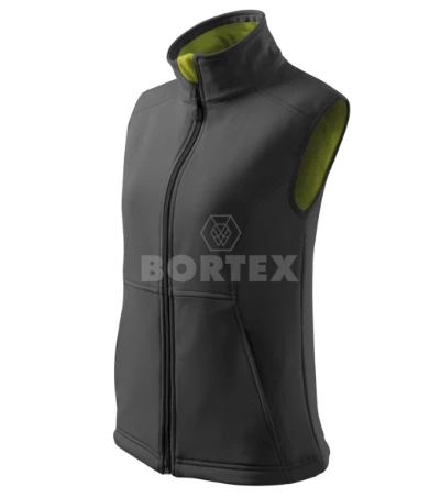 Softshellová vesta dámska VISION (MALFINI) - oceľovo sivá