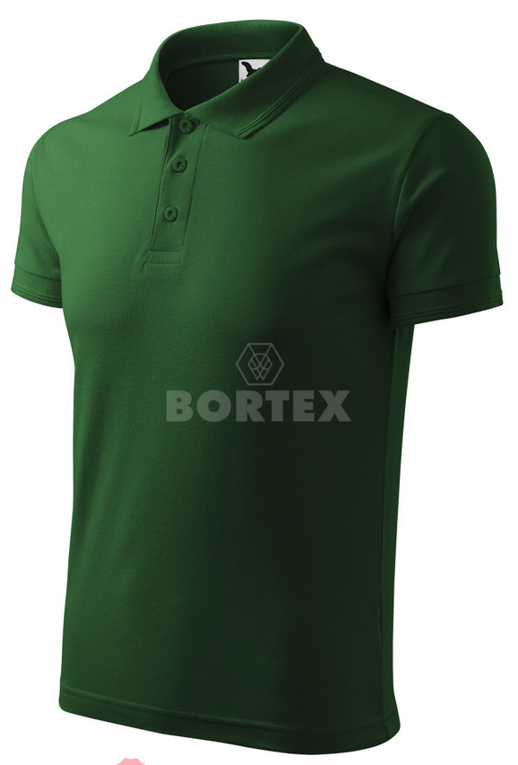 Polokošeľa pánska MALFINI - PIQUE POLO (fľaškovo zelená)