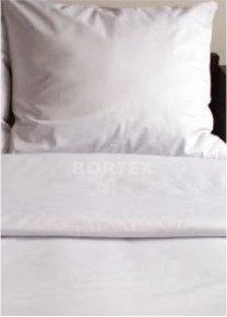 Bavlnené obliečky 1+1 v bielej farbe - rozmer: 70x90cm + 140x200cm - na gombíky - VYROBENÉ NA SLOVENSKU