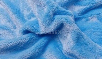 Plachta z mikroflanelu SLEEP WELL® - 90x200cm - sv.modrá