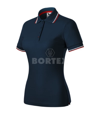 Polokošeľa dámska MALFINI - FOCUS - tmavomodrá