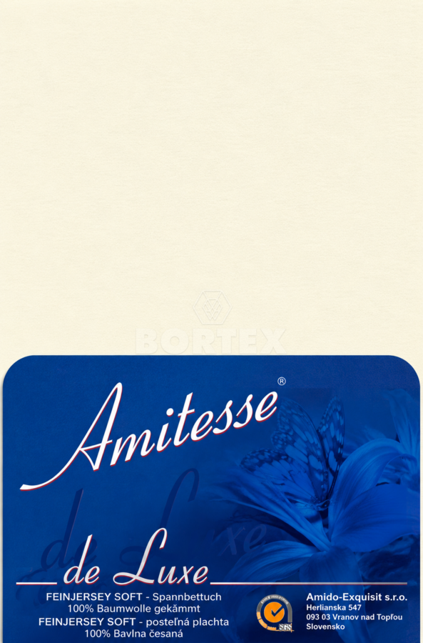 Plachta AMITESSE JERSEY DELUXE - prírodná