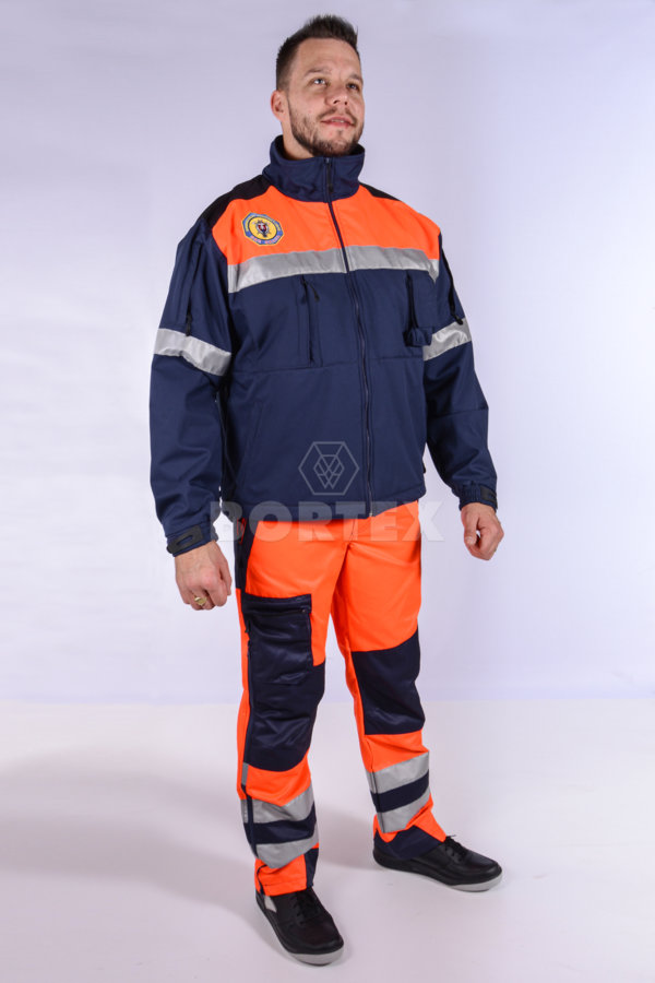 Bunda pre záchranárov - šitie na zákazku - VYROBENÉ NA SLOVENSKU