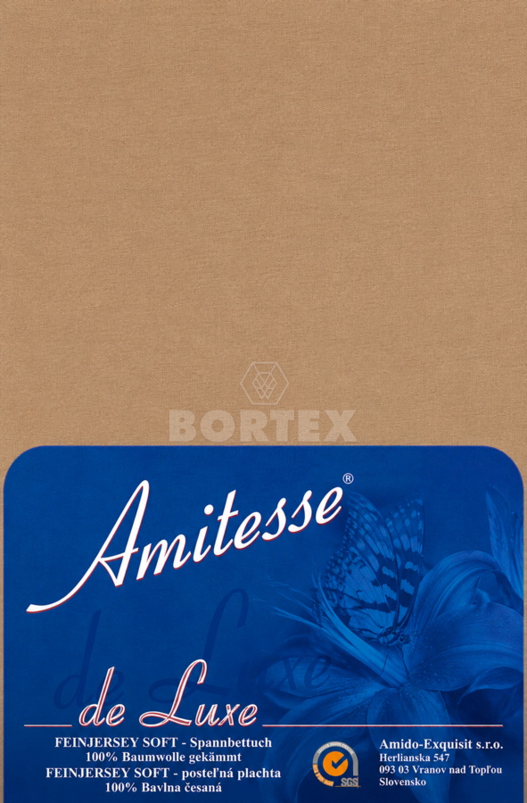Plachta AMITESSE JERSEY DELUXE - srnčia hnedá