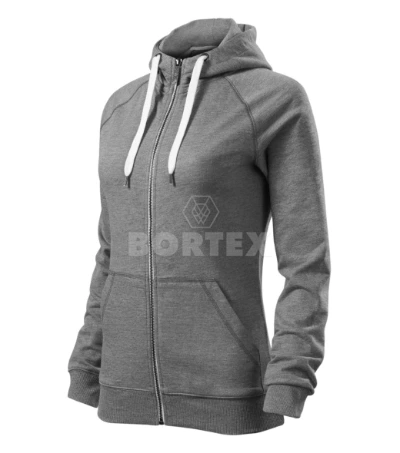 Mikina dámska VOYAGE (MALFINI) - tmavosivý melír