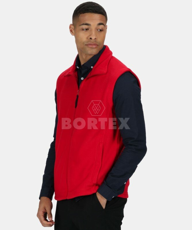 Micro fleece vesta - červená